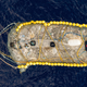 The Ocean Cleanup’s System 002 in action.